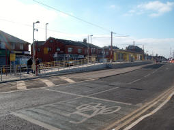 Looking towards the platforms on the trams to Droylsden side