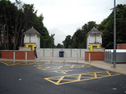 The station entrance